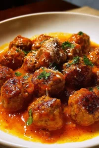 Quick and easy sausage meatballs ready in 15 minutes.