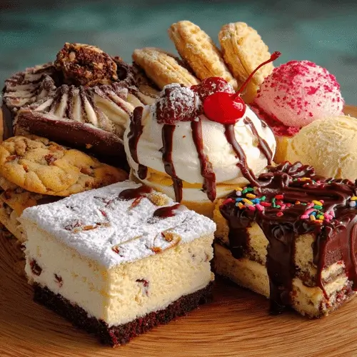 Desserts baking