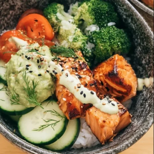 Easy air fryer salmon rice bowl 2026 01 15 153750 683x1024