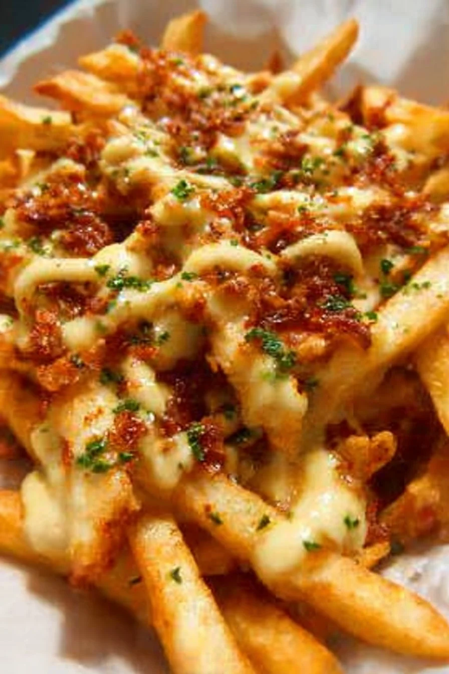 Delicious Louisiana Voodoo Fries, inspired by Wingstop's famous recipe.