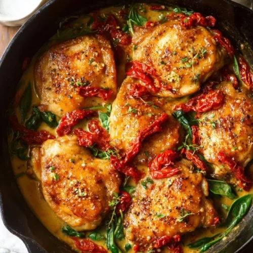 Skillet sun dried tomato chicken thighs 2026 01 22 231605 683x1024