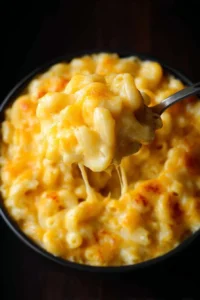 Tini's viral mac and cheese recipe with creamy cheese sauce and pasta