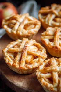 Easy mini apple pies baked to perfection with a golden crust and spiced filling.