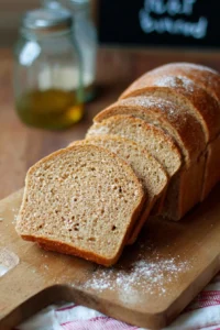 Homemade whole wheat sandwich bread baked to perfection