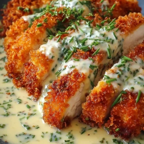 Crispy parmesan chicken with creamy garlic sauce 2026 04 10 170908 683x1024
