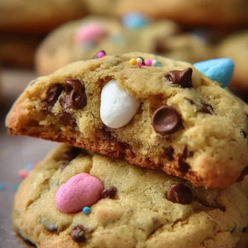 Giant chocolate chip peep stuffed easter cookies 2026 04 09 135943 683x1024
