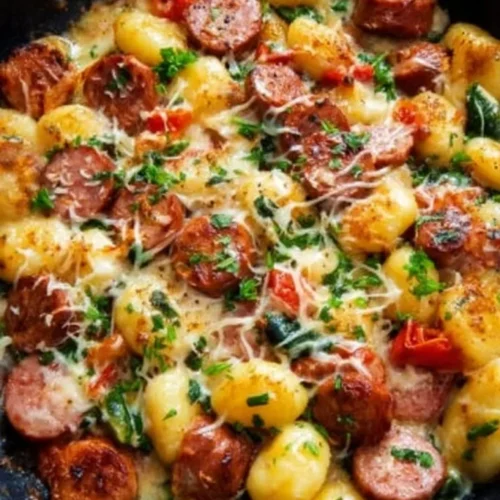 Make a mouthwatering kielbasa gnocchi skillet in j 2026 04 06 154549 683x1024