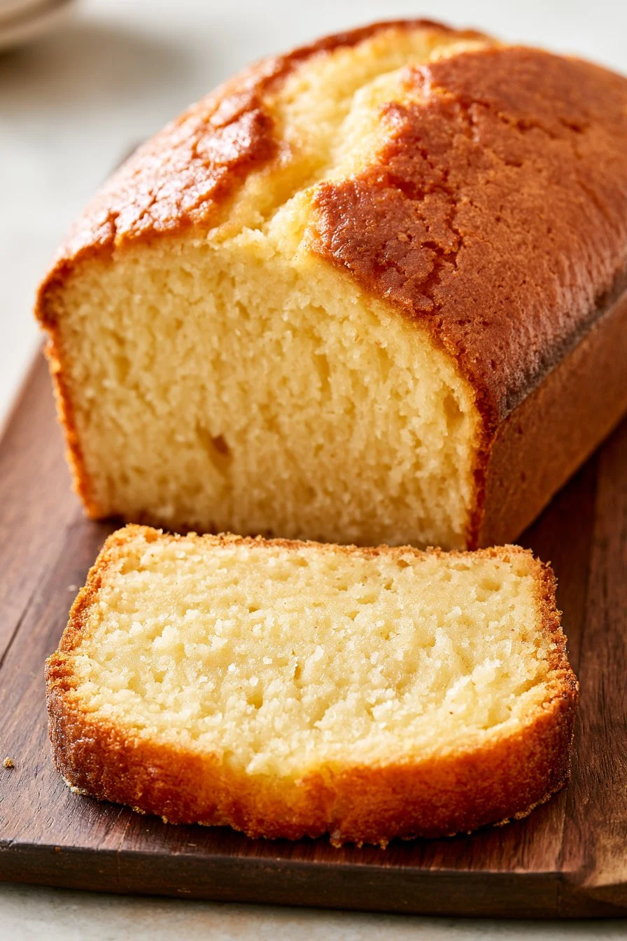 Lemon Sourdough Discard Cake 9 Delicious lemon sourdough discard cake served on a rustic plate