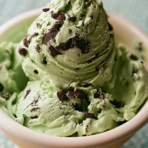 Churned Mint Chocolate Chip Ice Cream without Eggs 2 mint chocolate chip ice cream 2026 09 13 162729 683x1024 1