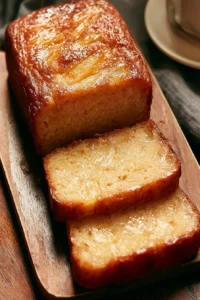 Delicious homemade pineapple bread with a golden crust and vibrant fruit pieces