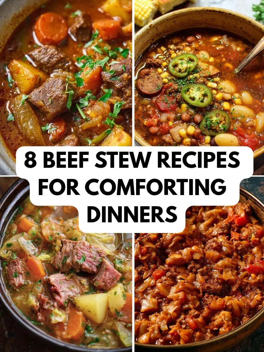 8 Beef Stew Recipes for Comforting Dinners 4 Beef Stew Recipes