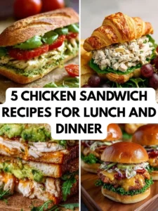 Chicken Sandwich Recipes