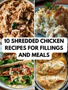 Shredded Chicken Recipes